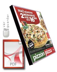 Ver/Descargar Folleto de Pizz&oacute;n Pizza de Ja&eacute;n